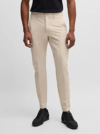 Slim-Fit Pants Water-Repellent Stretch Fabric