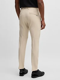 Slim-Fit Pants Water-Repellent Stretch Fabric