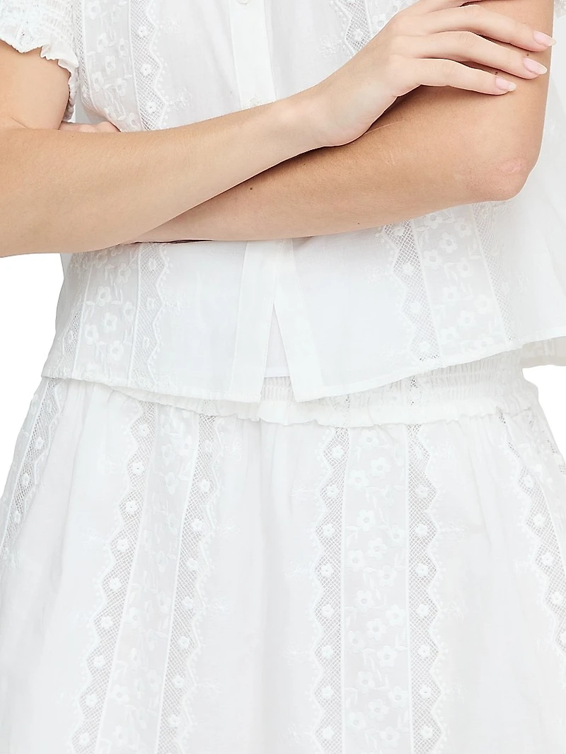 The Delphine Mini Nap Skirt