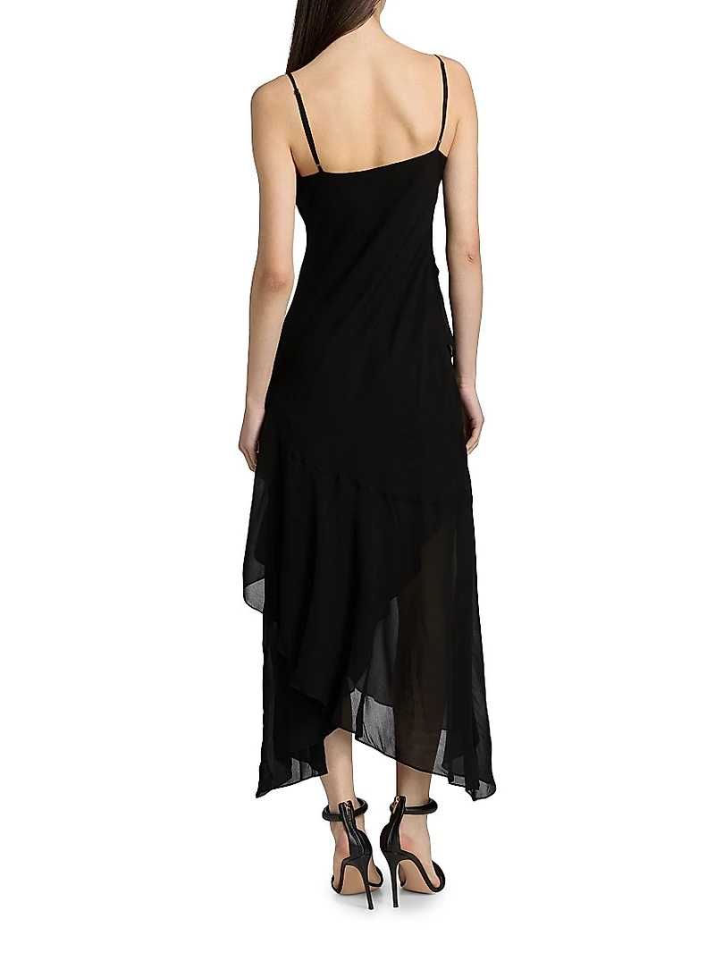 Sunniva Tiered Midi-Dress