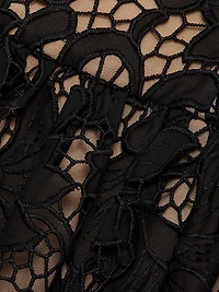 Flyn Sweetheart Lace Midi-Dress