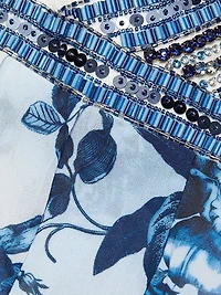 Annistyn Floral Embellished Gown