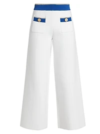 Madrid Wide-Leg Knit Pants