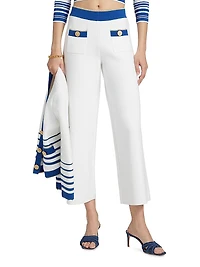 Madrid Wide-Leg Knit Pants