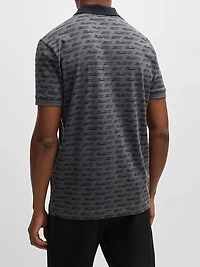 Paddy Polo Shirt Printed Stretch Cotton