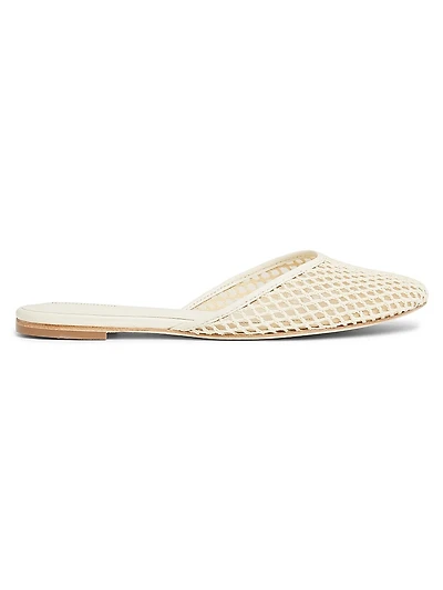 Melly Crochet Flat Mules