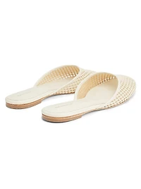 Melly Crochet Flat Mules