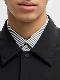 Relaxed-Fit Overshirt with Lightweight Padding