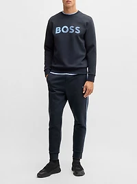 Regular-Fit Sweatshirt with Logo Print