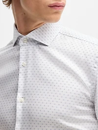 Slim-Fit Shirt Structured Cotton