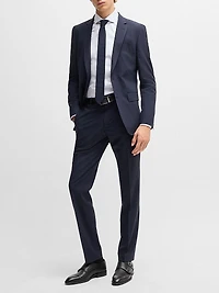 Slim-Fit Shirt Structured Cotton