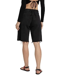 Mica Boyfriend Denim Shorts