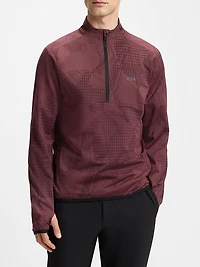 Active Zip-Neck Sweatshirt