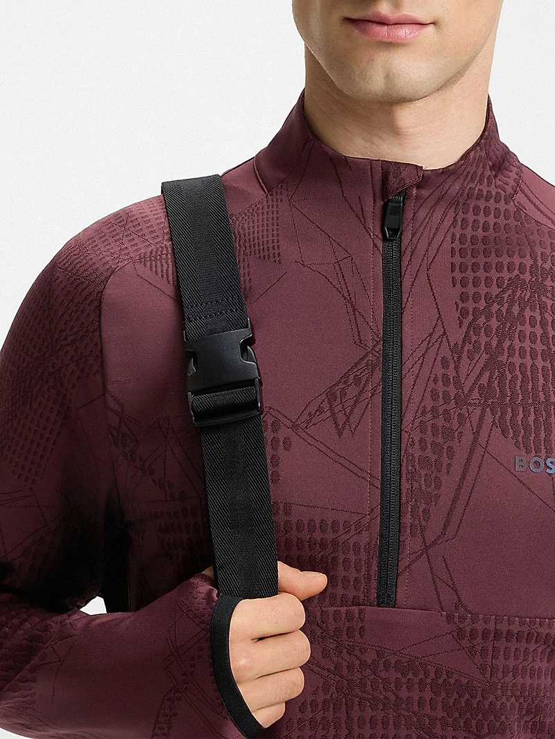 Active Zip-Neck Sweatshirt