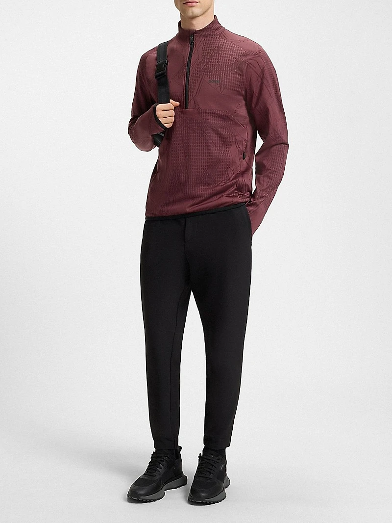 Active Zip-Neck Sweatshirt