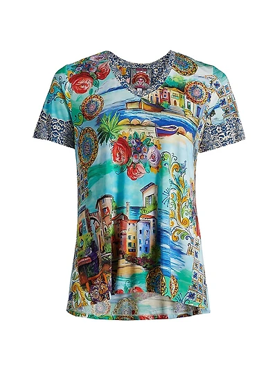 Plus Janie Printed T-Shirt