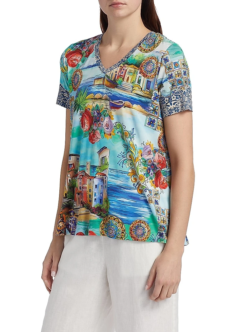 Plus Janie Printed T-Shirt