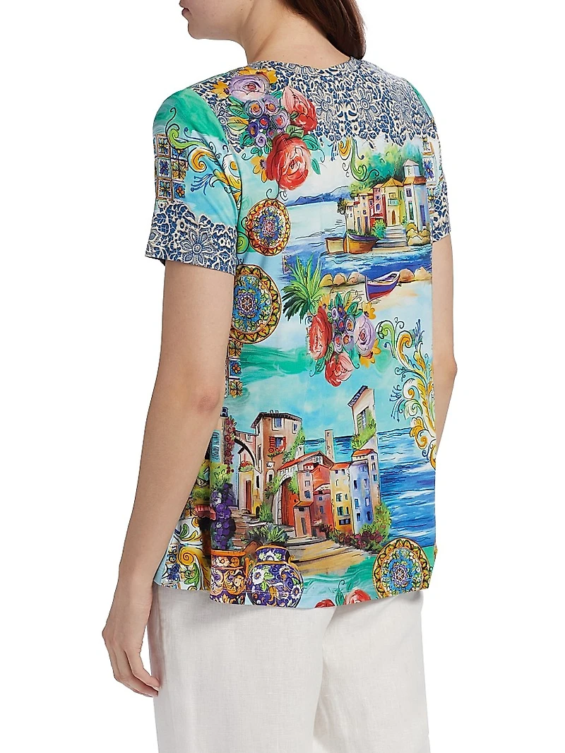 Plus Janie Printed T-Shirt