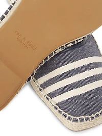 Spire Striped Mary Jane Espadrilles