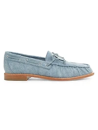 Carter Denim Boat Shoes