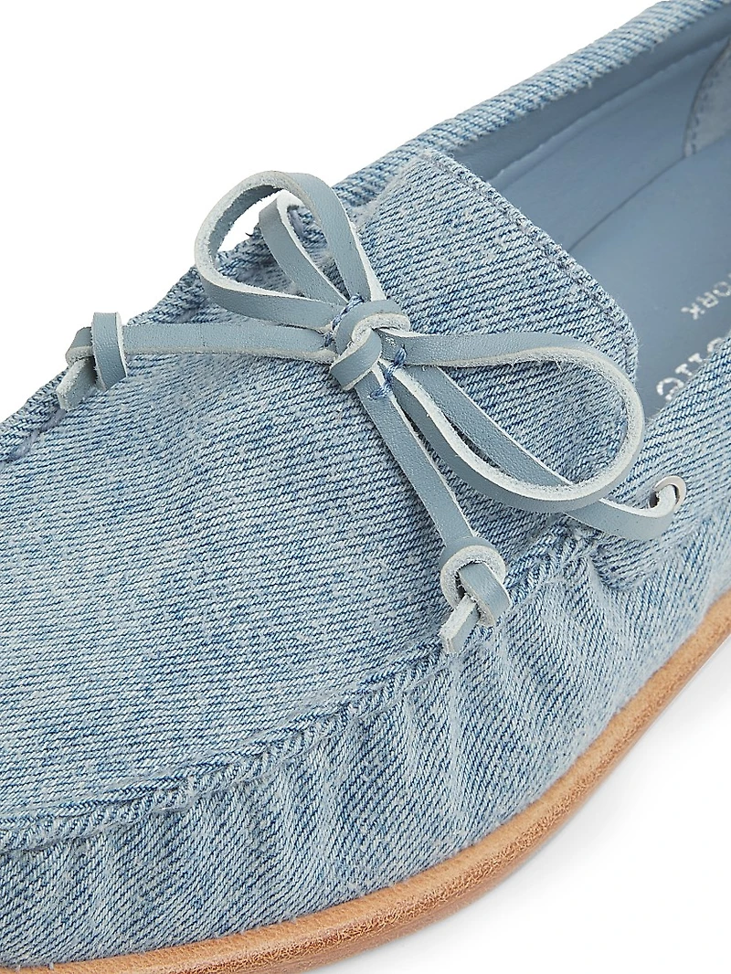 Carter Denim Boat Shoes