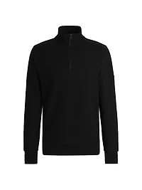 Mercerized-Cotton Regular-Fit Sweatshirt