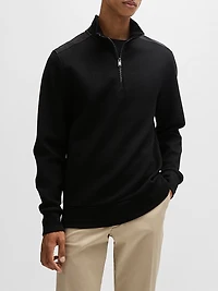 Mercerized-Cotton Regular-Fit Sweatshirt