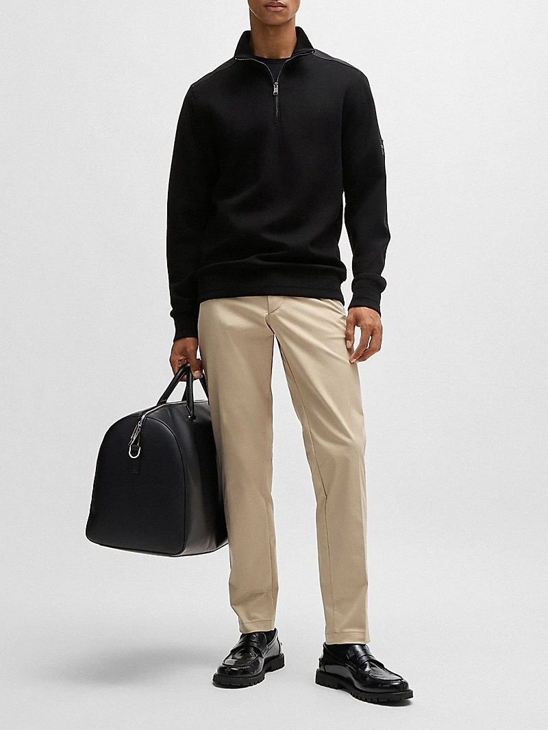Mercerized-Cotton Regular-Fit Sweatshirt