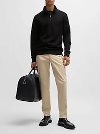 Mercerized-Cotton Regular-Fit Sweatshirt
