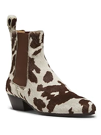 Ella 35MM Calf Hair Chelsea Boots