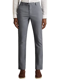 Dobby Pique Chino Trousers