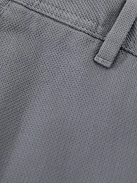 Dobby Pique Chino Trousers