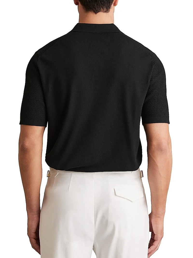 Tyne Textured Polo Shirt