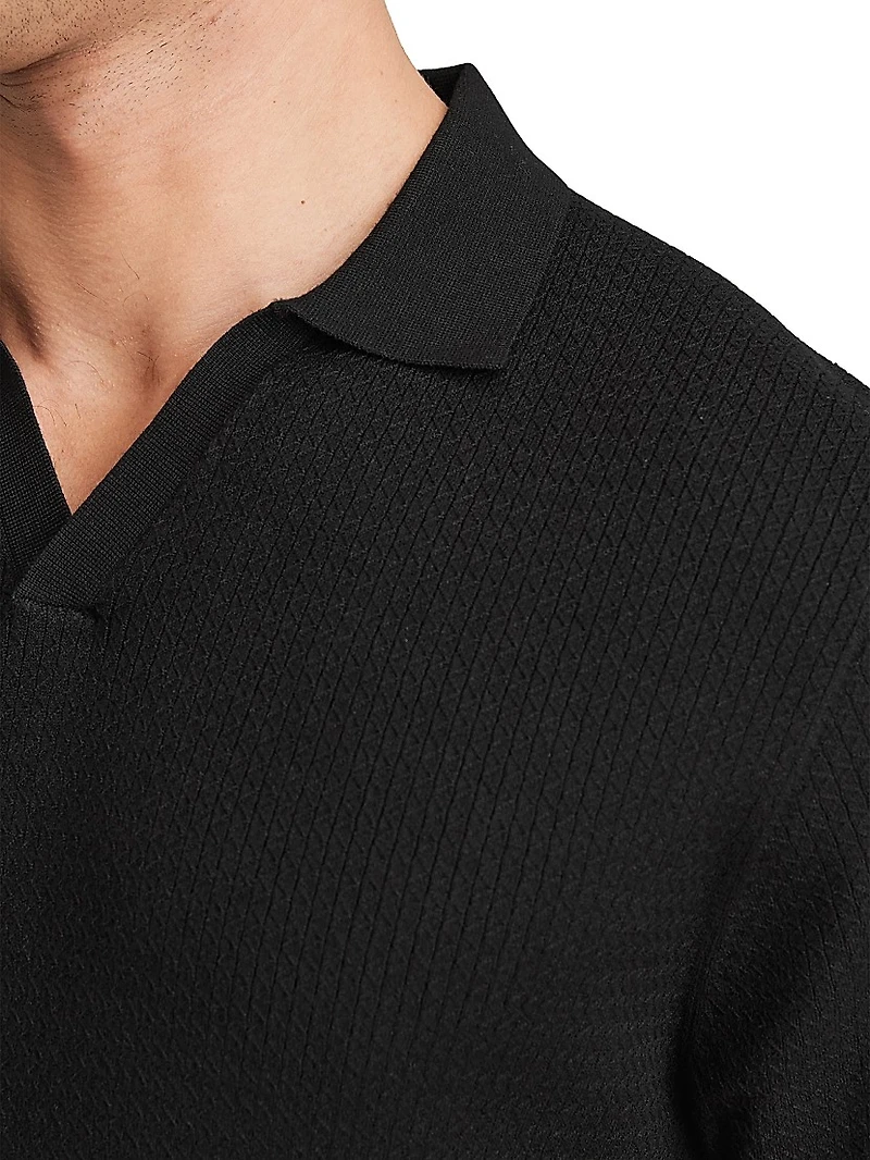 Tyne Textured Polo Shirt