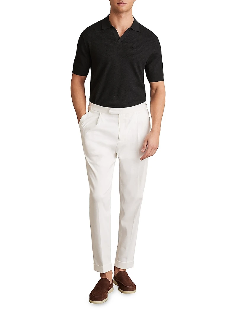 Tyne Textured Polo Shirt