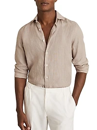 Ruban Linen Long-Sleeve Shirt