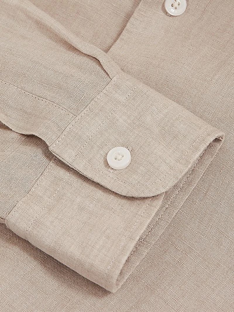 Ruban Linen Long-Sleeve Shirt