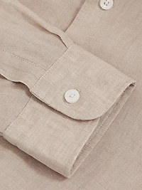 Ruban Linen Long-Sleeve Shirt