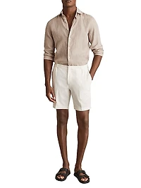 Ruban Linen Long-Sleeve Shirt