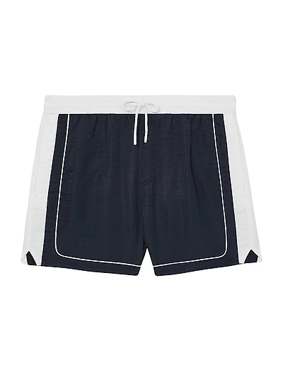 Cano Colorblocked Nylon Drawstring Swim Shorts