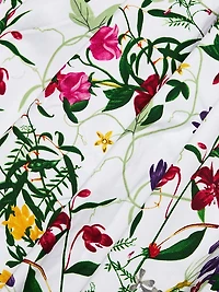 Laurent Printed Cotton Voile Shirtdress