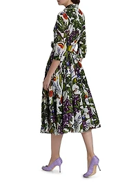 Asher Fruit Farm Cotton Shirtdress