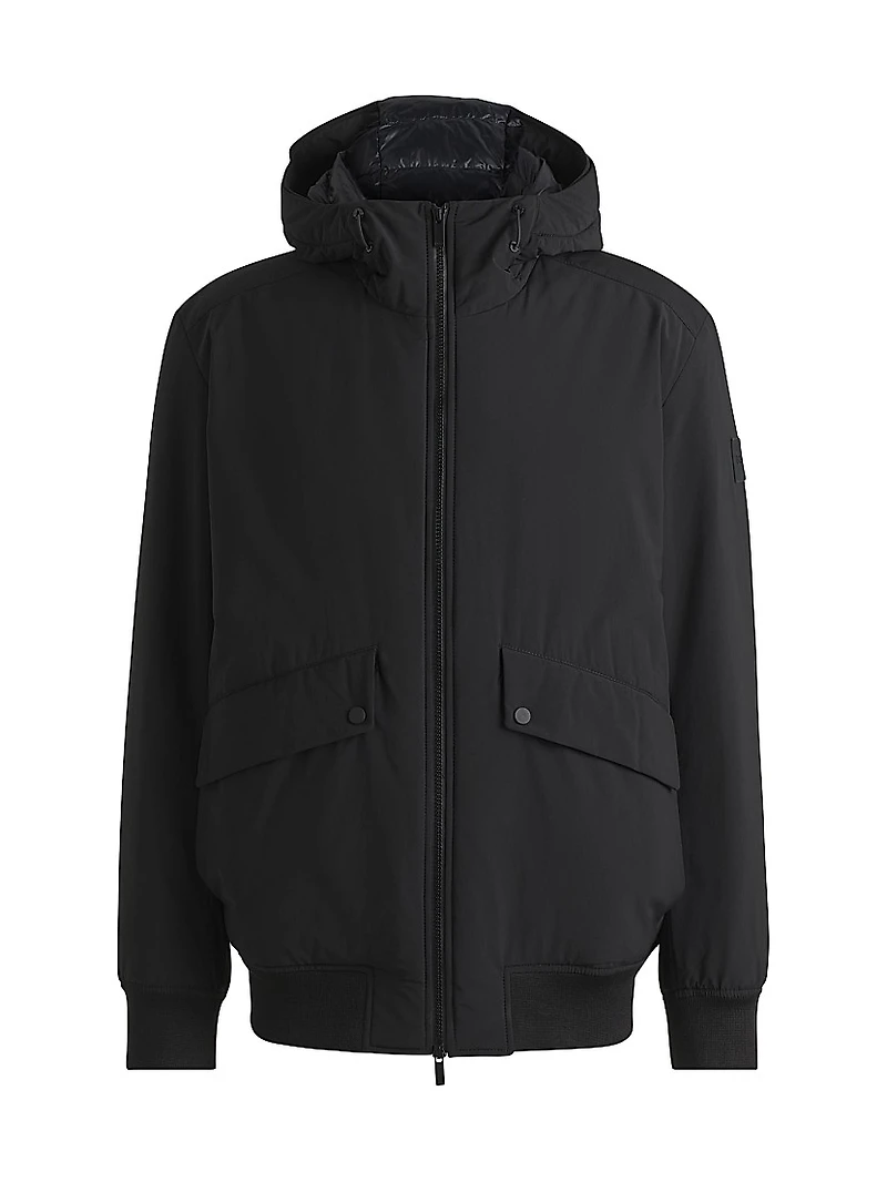 Water-Repellent Down Jacket a Regular Fit