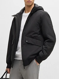 Water-Repellent Down Jacket a Regular Fit