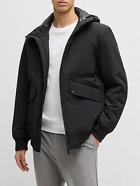 Water-Repellent Down Jacket a Regular Fit