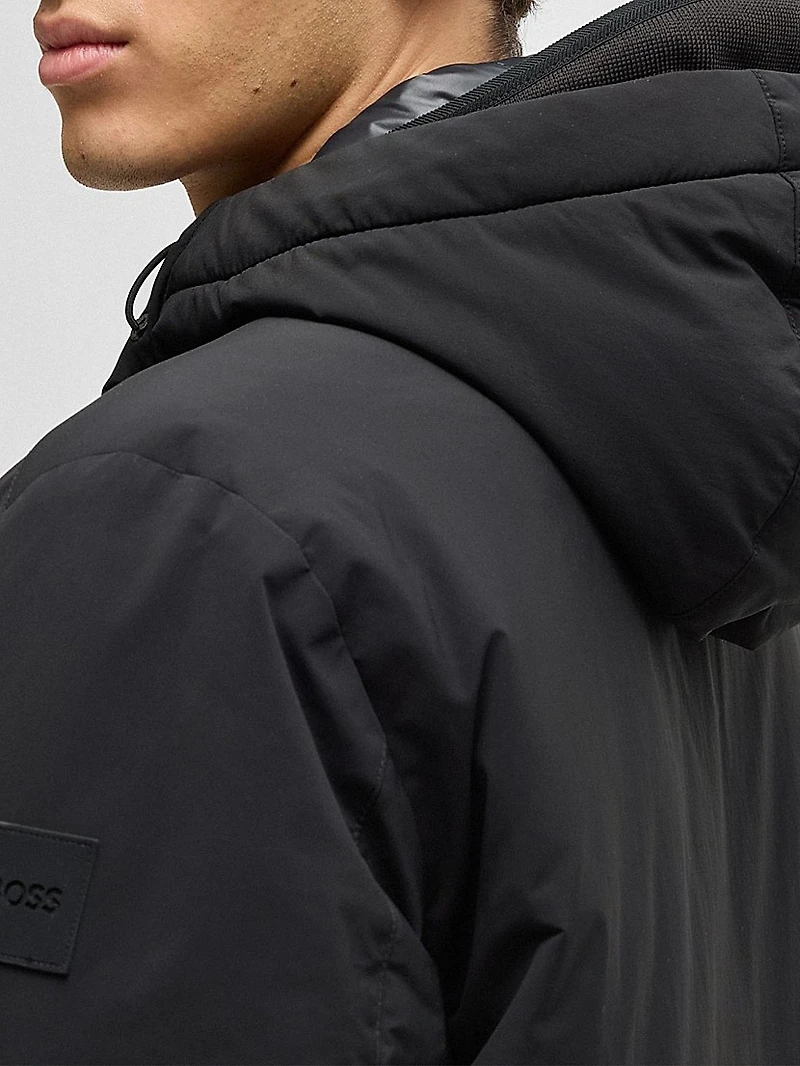 Water-Repellent Down Jacket a Regular Fit