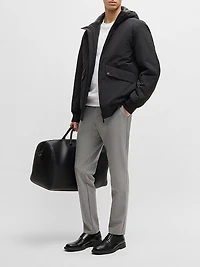 Water-Repellent Down Jacket a Regular Fit