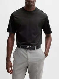 Regular-Fit T-Shirt with Structured Body