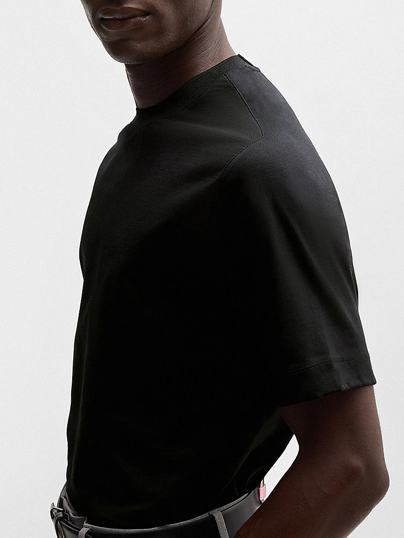 Regular-Fit T-Shirt with Structured Body
