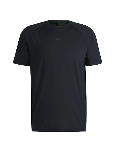 Slim-Fit T-Shirt with Decorative Reflective Details